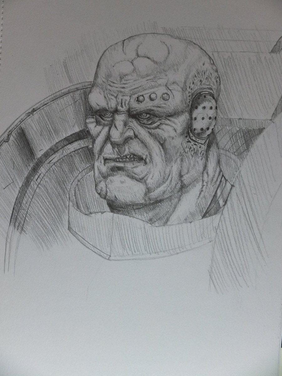 BlightedHollow's tweet photo. Sketches/practice 

#sketchbook #sketching #warhammer40k #warhammer40k #adeptusmechanicus #adeptusastartes #spacemarines https://t.co/CO1w4vFZpu