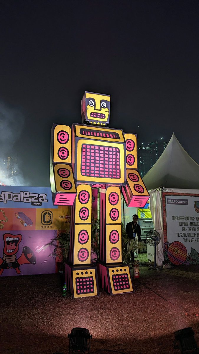 danwildcard's tweet photo. Yeah so Lollapalooza was not too shabby #LollapaloozaIndia #LollaIndia https://t.co/tZq1aaC9nr