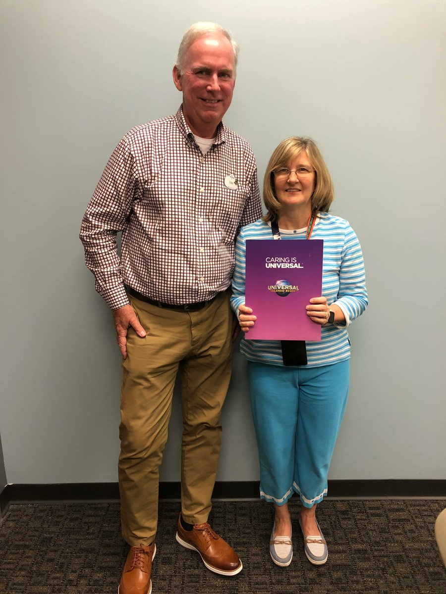 agift4teaching's tweet photo. A big #CONGRATULATIONS to our amazing #volunteer Jana for receiving @UniversalORL Commitment to Volunteerism Award.🎉
Jana has been volunteering with #AGiftForTeaching for nearly 11 years in many various roles. We are so grateful to have her as a champion of our mission! https://t.co/vdviWFKuw0
