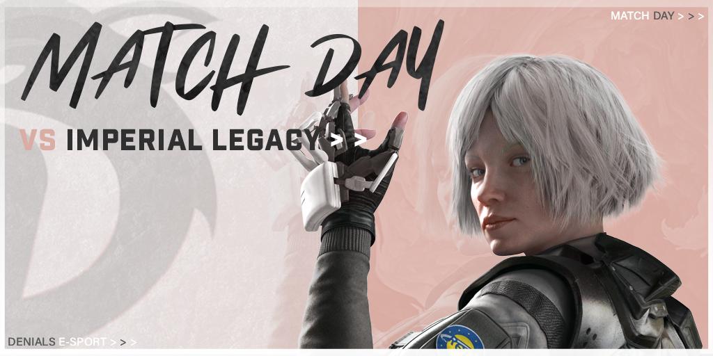 DenialsEsport's tweet photo. 🏆 ELC | Winter League 🏆
PLAYDAY 6 - Major A
Retrouvez notre line-up #R6S #PC : la DENIALS E-Sport pour son 6ème match d'@ELC_EsportsR6 ! 🔥
🗓 Ce soir
🕘 21h30
🆚 @ILGesport
⬇️ Cast by @plipyy ! ⬇️
🔗 https://t.co/dqeuXCf9z4
GLHF aux deux équipes ! 💪
#DNLSESP https://t.co/WXTEbSlN4Q