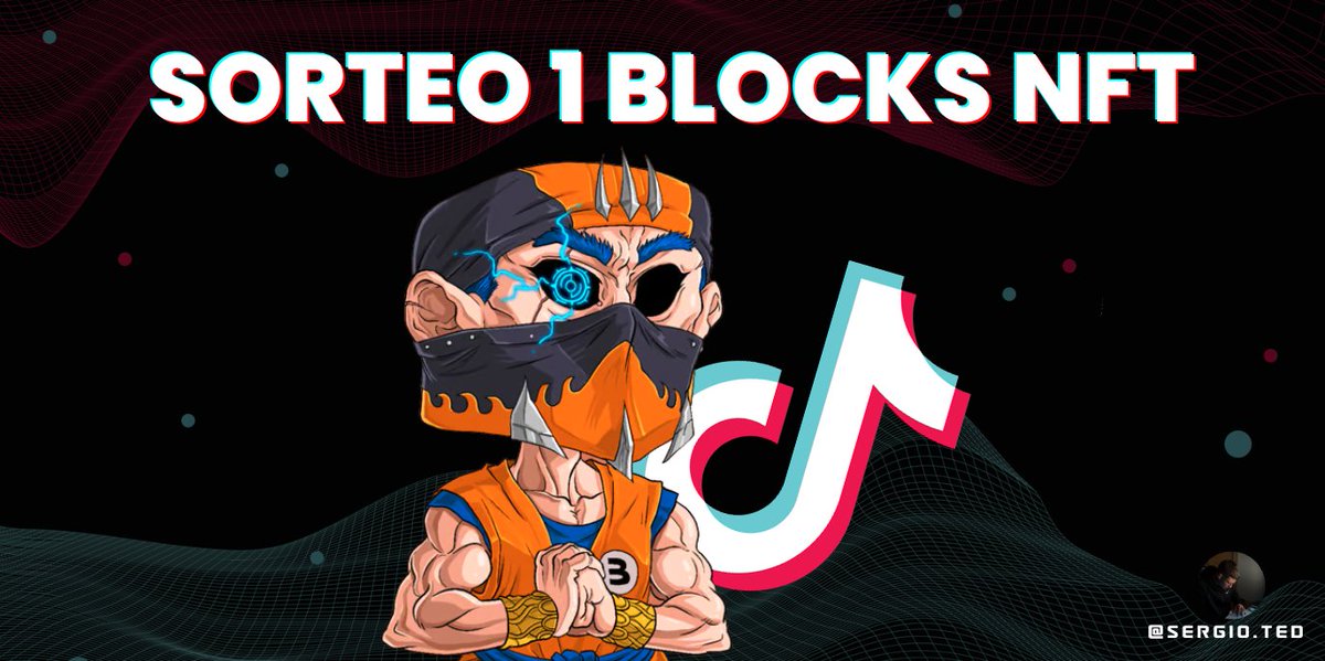 sergioXBT's tweet photo. SORTEO 1 BLOCKS NFT (NINJA)🎁

Con este @BlocksbyBlexium puedes canjear ahora mismo hasta 400$ en drops.

Requisitos:
- Dar RT &amp; MG
- Seguirme en TikTok: https://t.co/UqifETId0F
- Poner captura en comentarios

Ganador en 48 horas 🫡 https://t.co/NrJ33kVZRu
