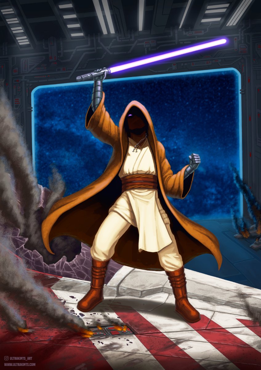 Commission - Unknown Jedi with its indigo lightsaber! Do you have a Star Wars OC?

#StarWarsArt #StarWarsFanArt #StarWarsFandom #StarWarsCommunity #StarWarsPaint #StarWarsDrawing #StarWars #StarWarsLegends #StarWarsExpandedUniverse #StarWarsArtwork #Jedi #lightsaber