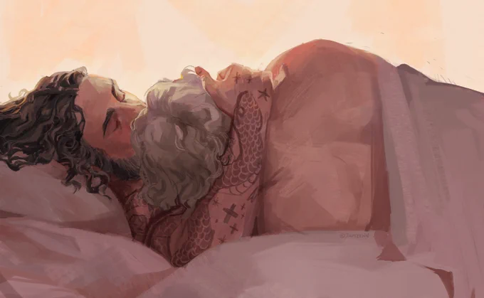 calm and quiet #ofmd #ofmdfanart #gentlebeard 