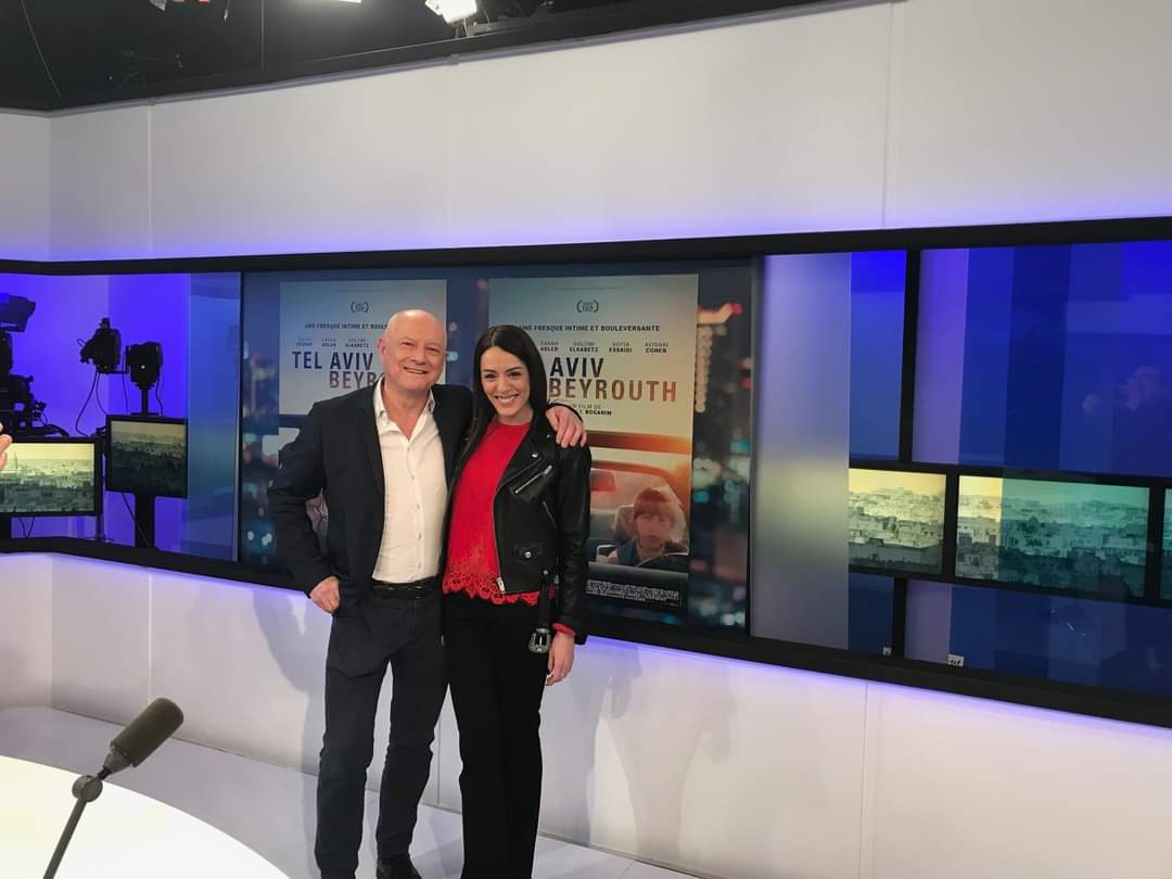 SofiaEssaidi06's tweet image. Promo #TelAvivBeyrouth @Sofia_Essaidi sur @TV5MONDE avec @PatrickSimonin #linvité 😍🔥