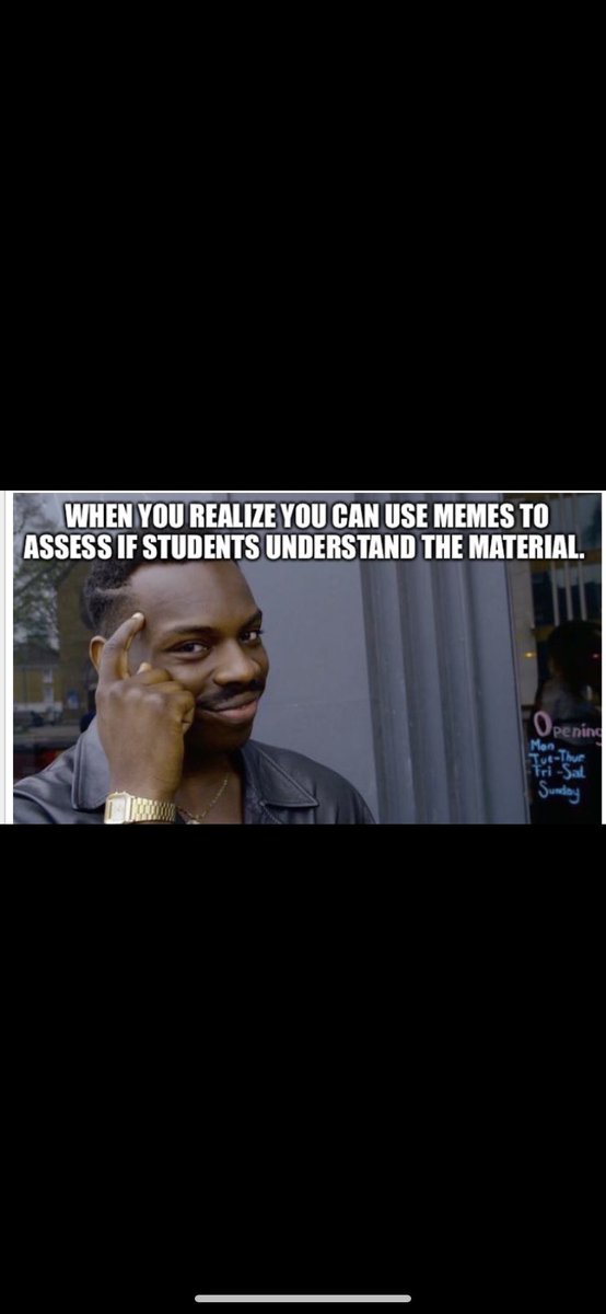 I really enjoyed Tyler Letkeman’s presentation. He showed us how he uses memes to see if his students understand the Shakespeare they are reading. #I4ED