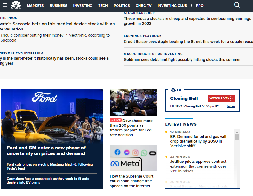 MikeWayland's tweet photo. Triple-header for auto stories on @CNBC.com right now. Check them out!
- Ford &amp; GM enter a new ... https://t.co/Utv0HhXG21
- Ford cuts prices on electric Mustang Mach-E, following Tesla’s lead: https://t.co/5fWBLFT4FE
- Carmakers face a crossroads ... https://t.co/LzXPYDY2Mz https://t.co/gDic1W0YL6