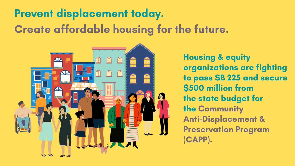 We need #SB225 to fund affordable preservation of housing! 
SFHDC is already working to preserve housing in San Francisco through the #SmallSitesProgram, but #CAPP would make preservation possible statewide.