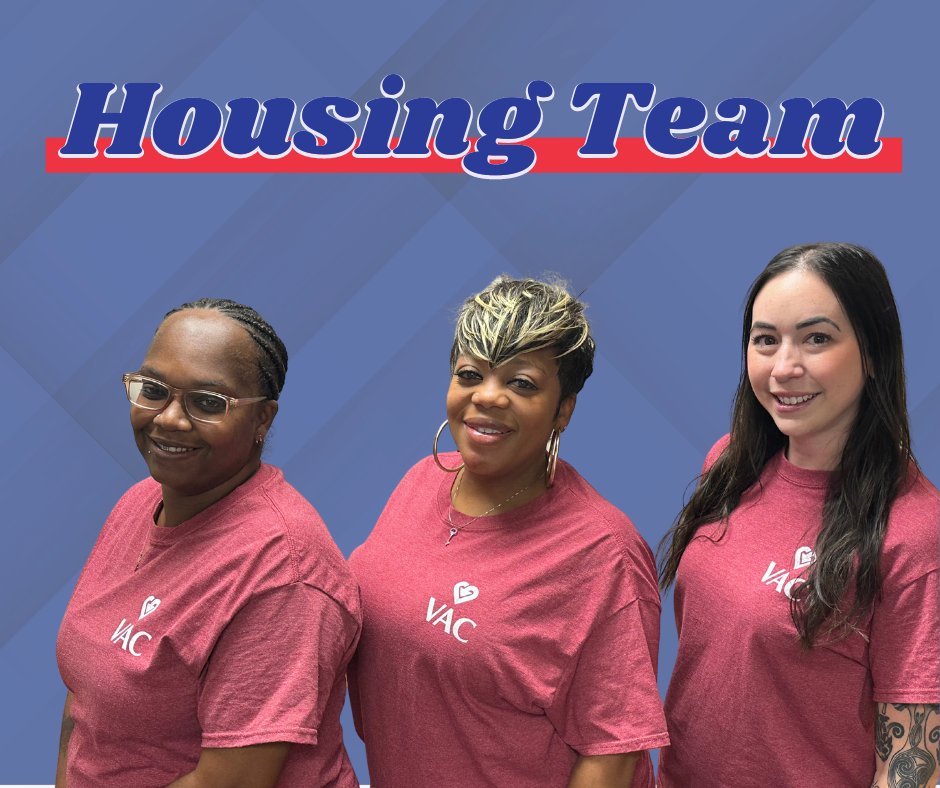𝗩𝗔𝗖'𝘀 𝗛𝗼𝘂𝘀𝗶𝗻𝗴 𝗧𝗲𝗮𝗺 is pretty amazing. These individuals work with clients to prevent homelessness or are homeless. They help to find housing, find landlords or help those who need assistance with paying rent (when funds are available).  Thank you for being amazing.