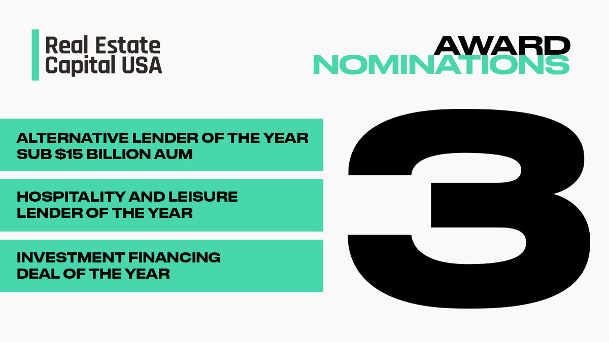 Madison Realty Capital has secured three nominations for Real Estate Capital USA Awards 2022. Nominees were announced on Jan. 23, 2023. Vote for Madison here: bit.ly/RECUSA_2022