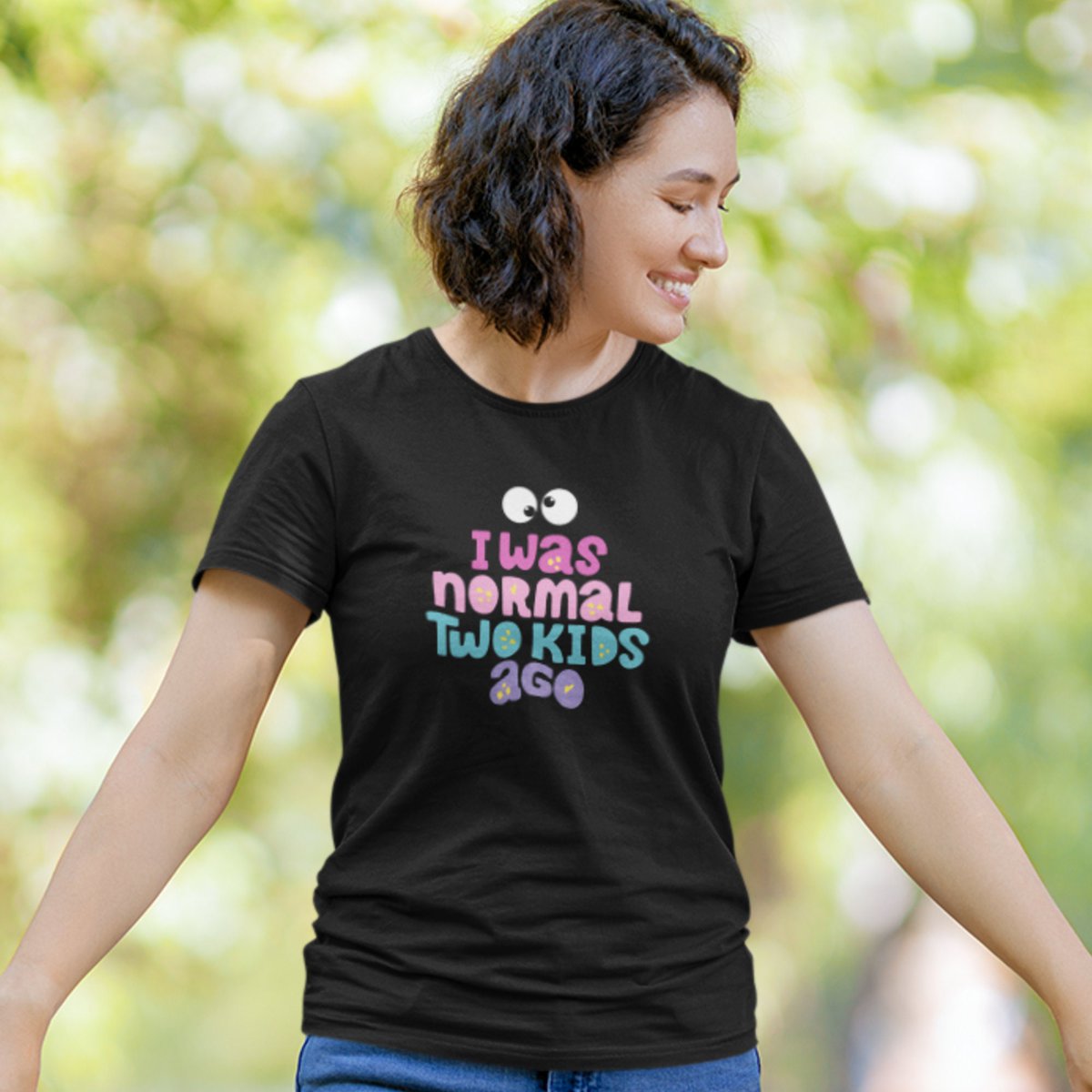 I Was Normal Two Kids Ago T-Shirt etsy.me/3Dpz6ex #phoniczoomdesign