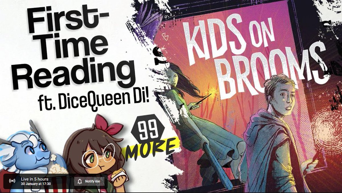 DiceQueenDi's tweet photo. hey folks! yall dnd players wanna learn something new? today @ 5:30pst I'm hanging with @thewintrywyvern to teach em Kids on Brooms! come vibe! 

https://t.co/fmCFBeKoFK https://t.co/vlyKnjffBK