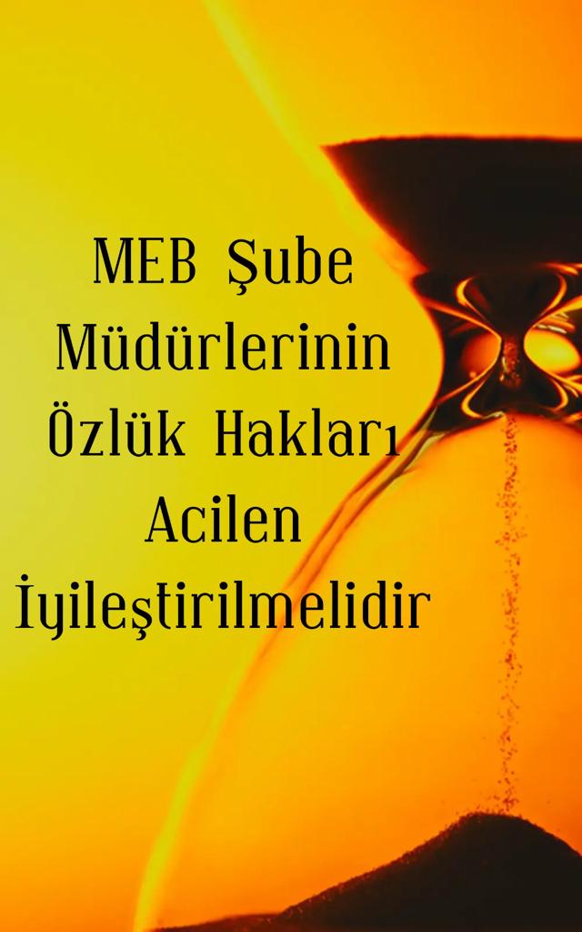 #MebSubeMudurleri