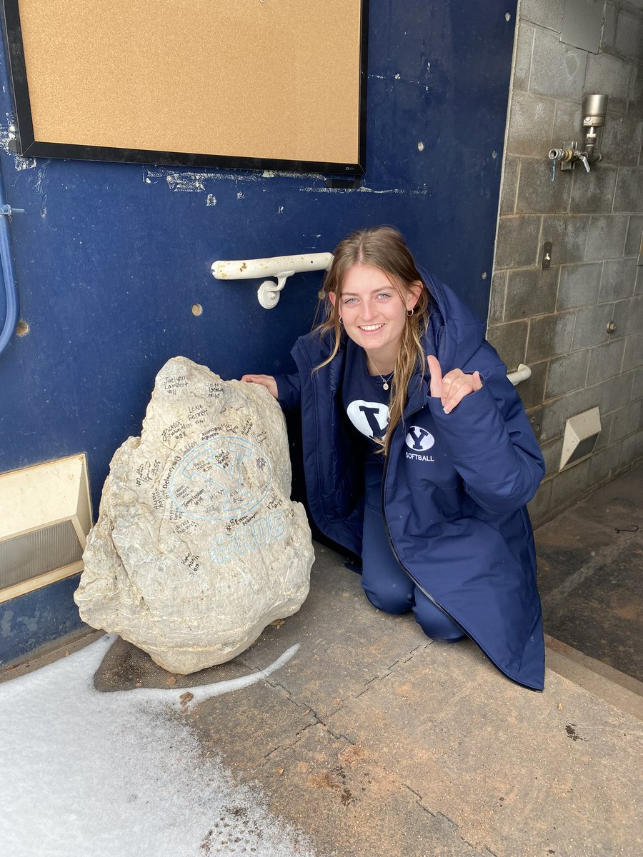 byusoftball's tweet photo. Kaysen Korth earned her “Y” this week! 🤙 

Congratulations Kaysen 🫶 https://t.co/MUa6TLz42L