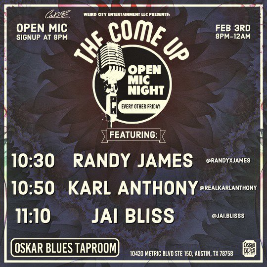 Come see me perform this Friday, February 3rd in Austin, TX! 💗 #jaibliss