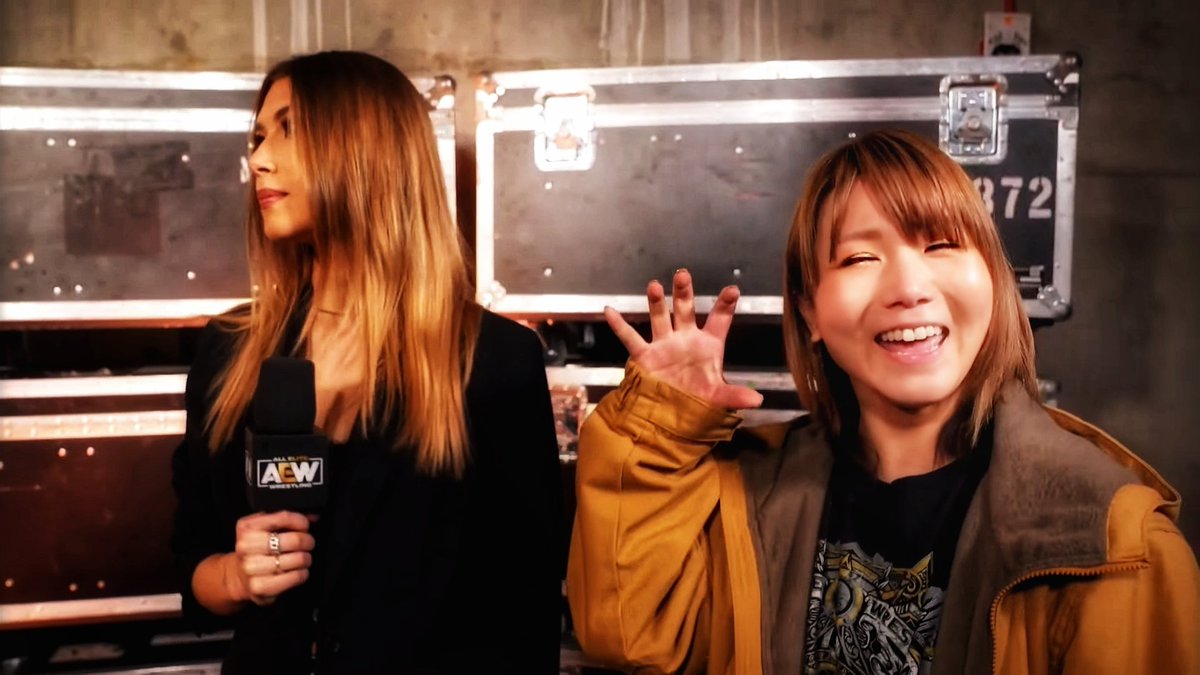CharlotteKyoto's tweet image. Dark #YukaSakazaki at #AEWDarkElevation
(the cuteness)