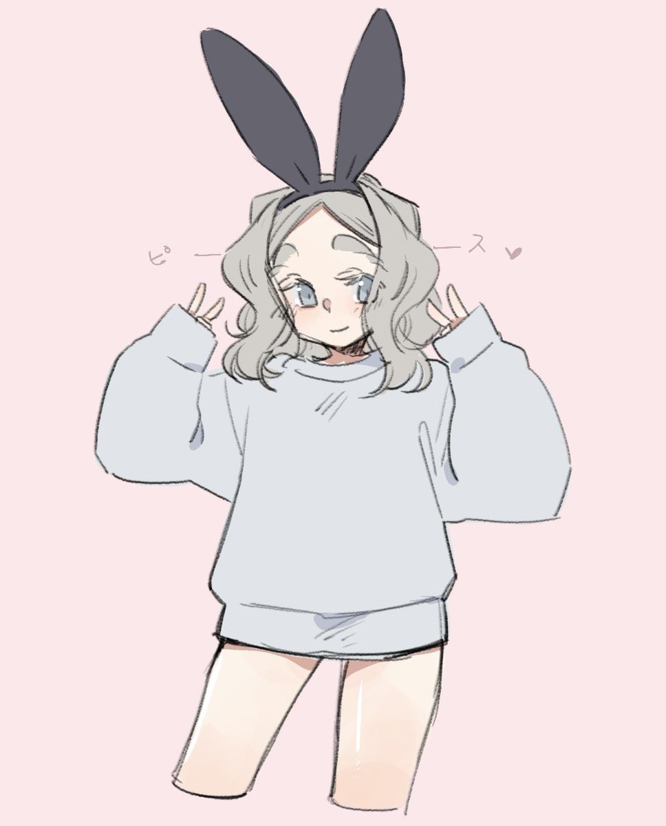 シュレディンガーのバニーちびっこちゃん。果たしてバニー衣装を着ているのか、いないのか?!🤔 #ちびっこちゃん朝活 