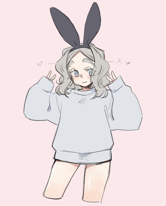 シュレディンガーのバニーちびっこちゃん。果たしてバニー衣装を着ているのか、いないのか?!🤔 #ちびっこちゃん朝活 