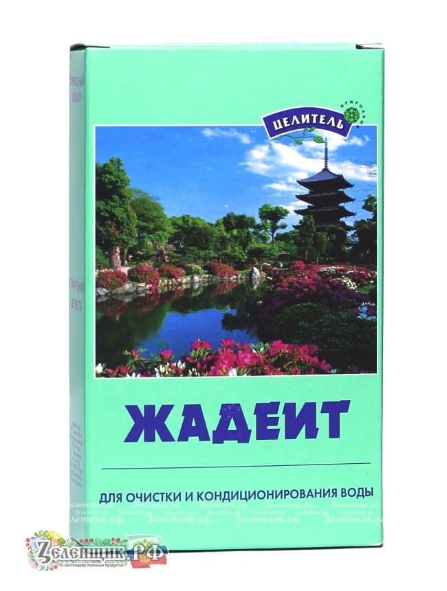 Жадеит для очистки воды, 150 гр. zelenschik.ru/catalog/minera…