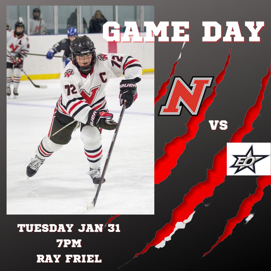 Second of our #backtoback games against the Stars 
🧨🏒🥅🧨
Tuesday Jan 31st
7pm
📍Ray Friel 
#nepeanwildcats #ngha ##backtoback #gameday #clawsout