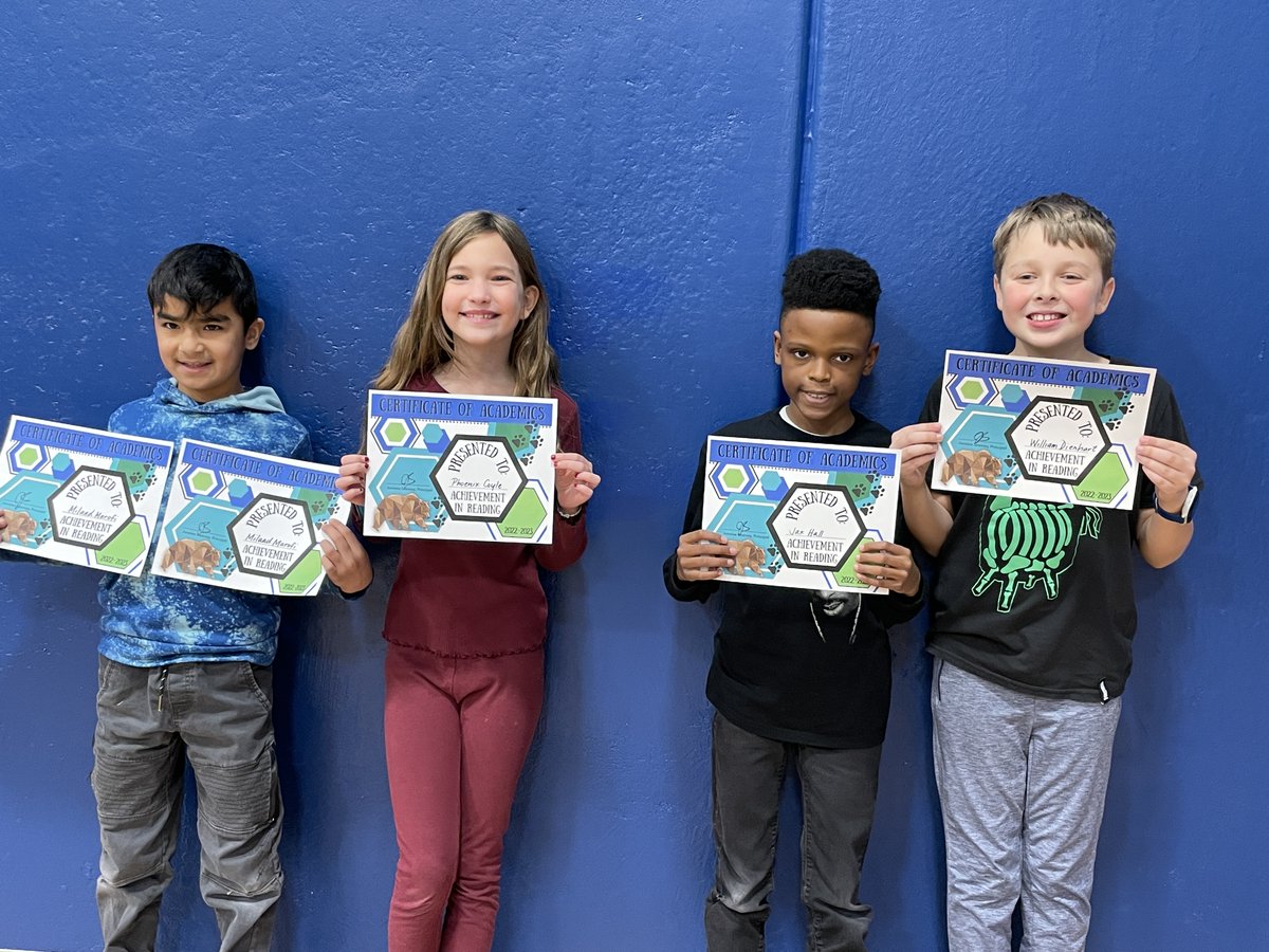 jonaleesearcey's tweet photo. We celebrated these @BRES_Bears for growth in reading and math! #learningonthecliff #studentsuccess https://t.co/mfj3Ad23Ea