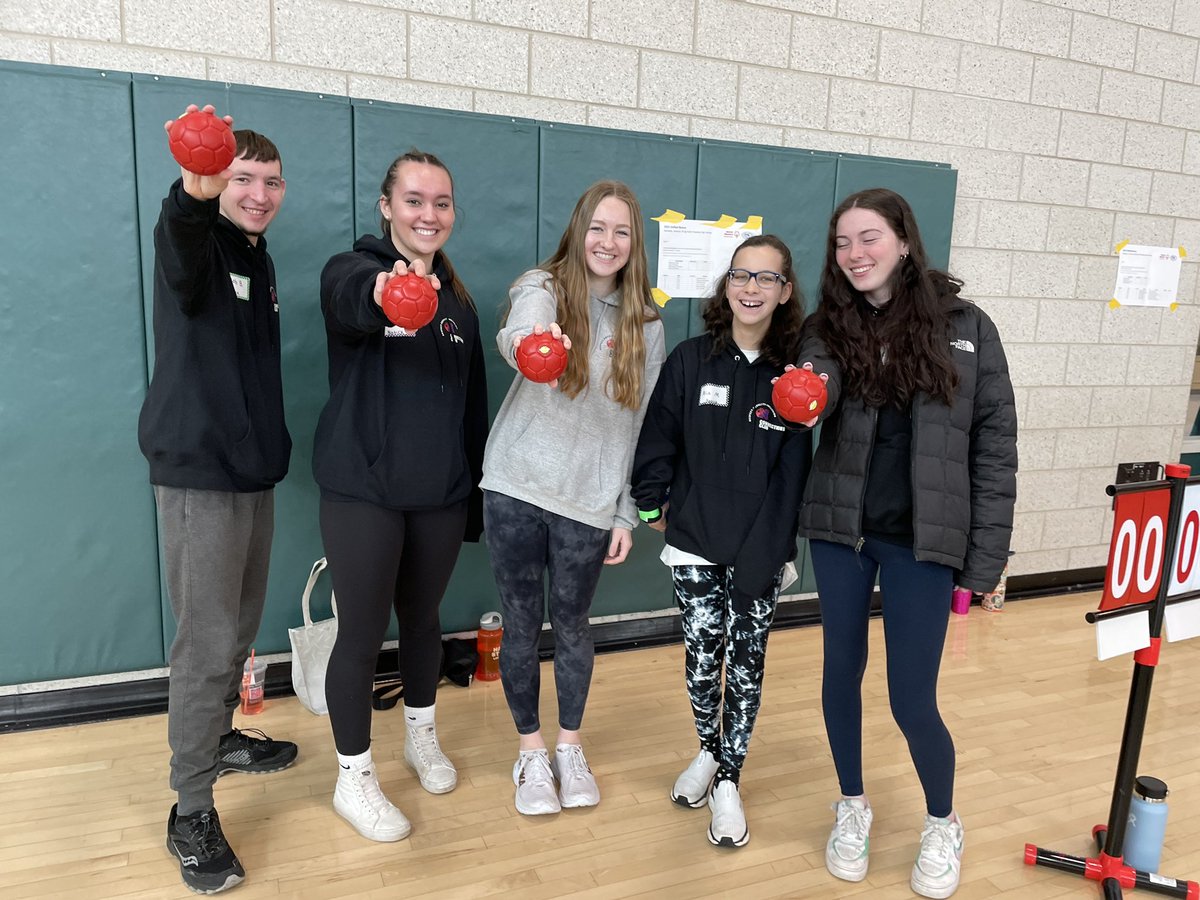 NatickAthletics's tweet photo. Big shout out to Unified Bocce who won 9 out of their 12 games this past weekend at the Special Olympics Bocce Tournament‼️Awesome job by all‼️ #GoRedHawks https://t.co/RloeKwpPIQ