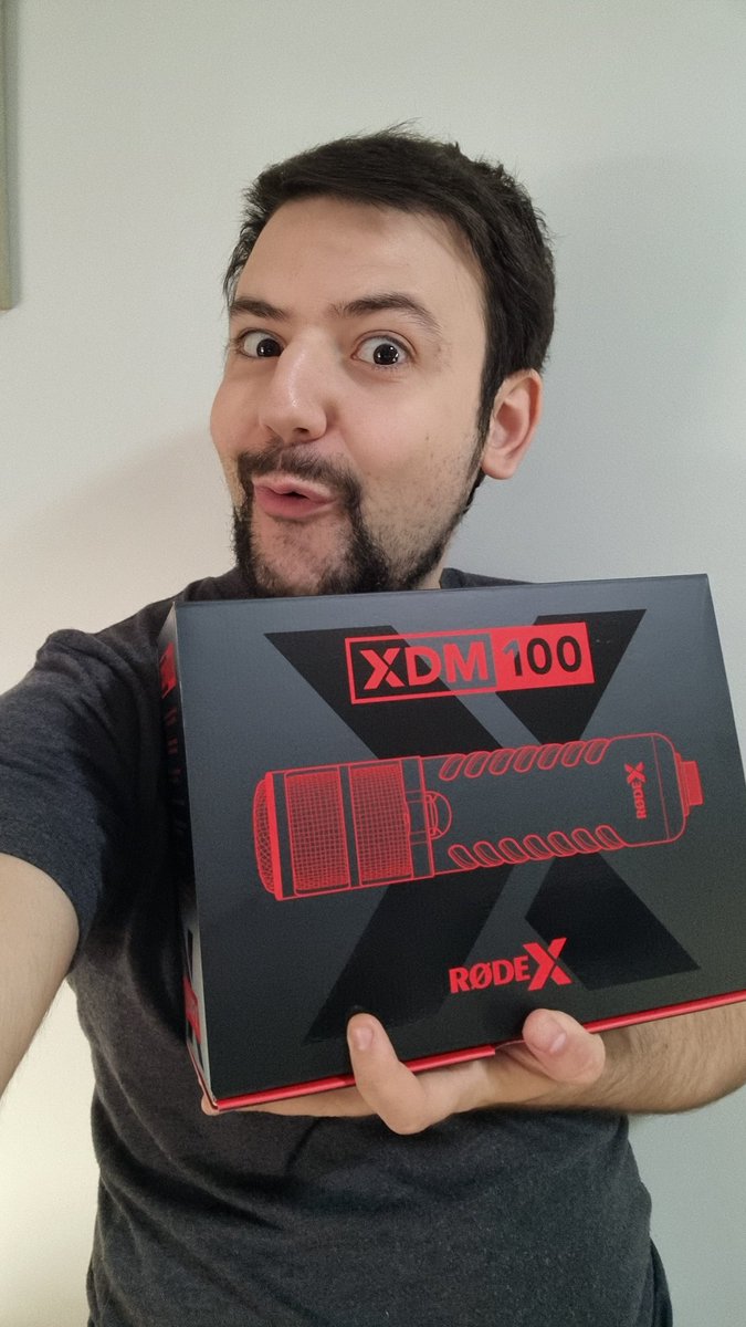 Nicktacula's tweet image. Even though it was my birthday, its also going to be someone else's!

Thanks to our friends at @rodemics, one lucky person will get to upgrade their audio with a #RodeX XDM 100!

To enter, stop by the stream tonight &amp;amp; enter the free raffle! It's that easy! 

*Global Giveaway*