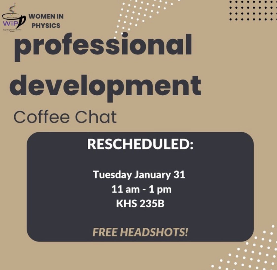 Happening tomorrow !