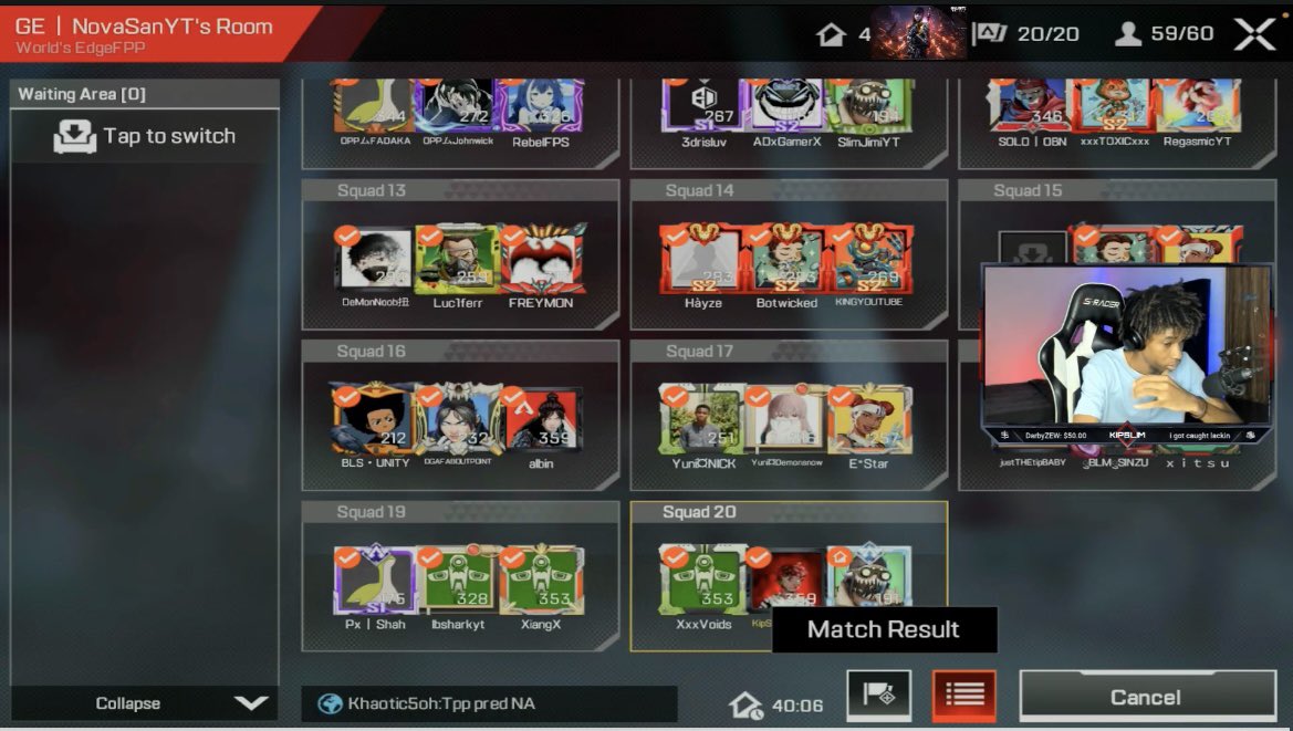 No better way to end the month🎉….I’m also glad to have been able to host the first set of @PlayApexMobile african scrims. It was a success and I’m thankful to everyone who pulled to the stream/participated in the scrims❤️🙏🏾