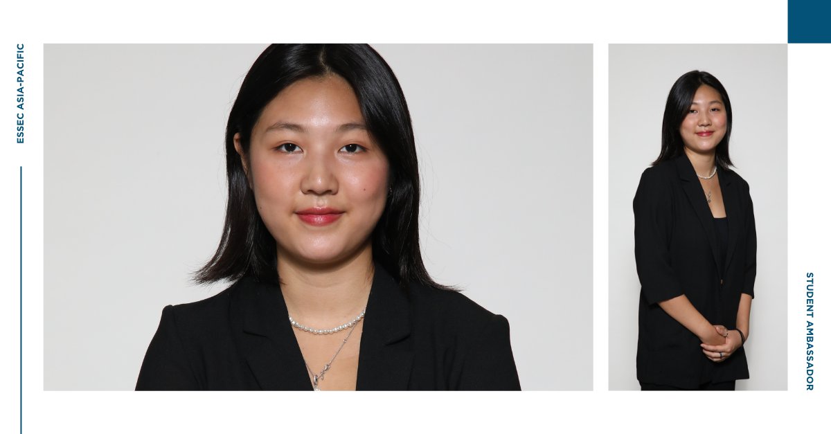ESSEC_AP's tweet photo. #ESSECBBA | “I’m excited to take on new challenges and accentuate my #creativity throughout obstacles that may arise.” Find out more about the #ESSECBBA program or speak to Youngsol Won here: https://t.co/LPs5E73uNa https://t.co/zXr5CtjEcN