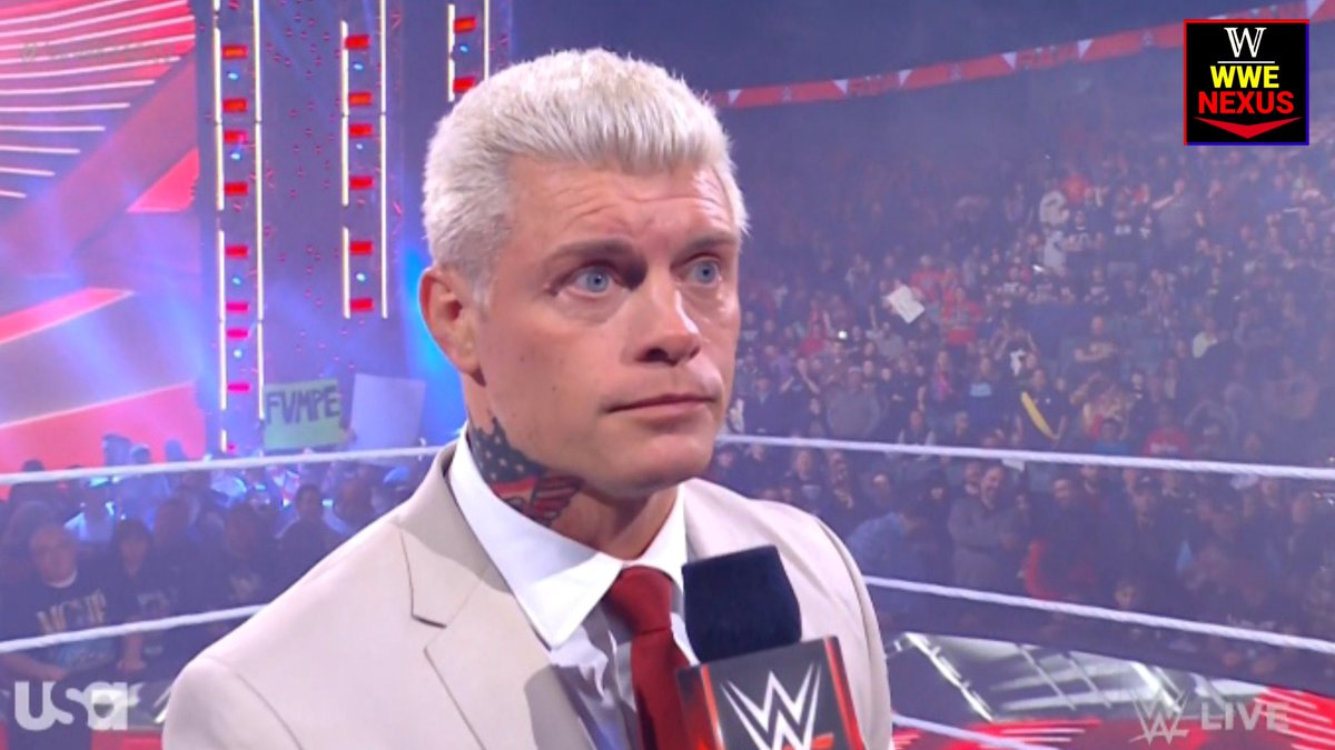 SantoshWaydan14's tweet photo. Welcome back @CodyRhodes #WWERaw https://t.co/DDUJT2Gx5Z