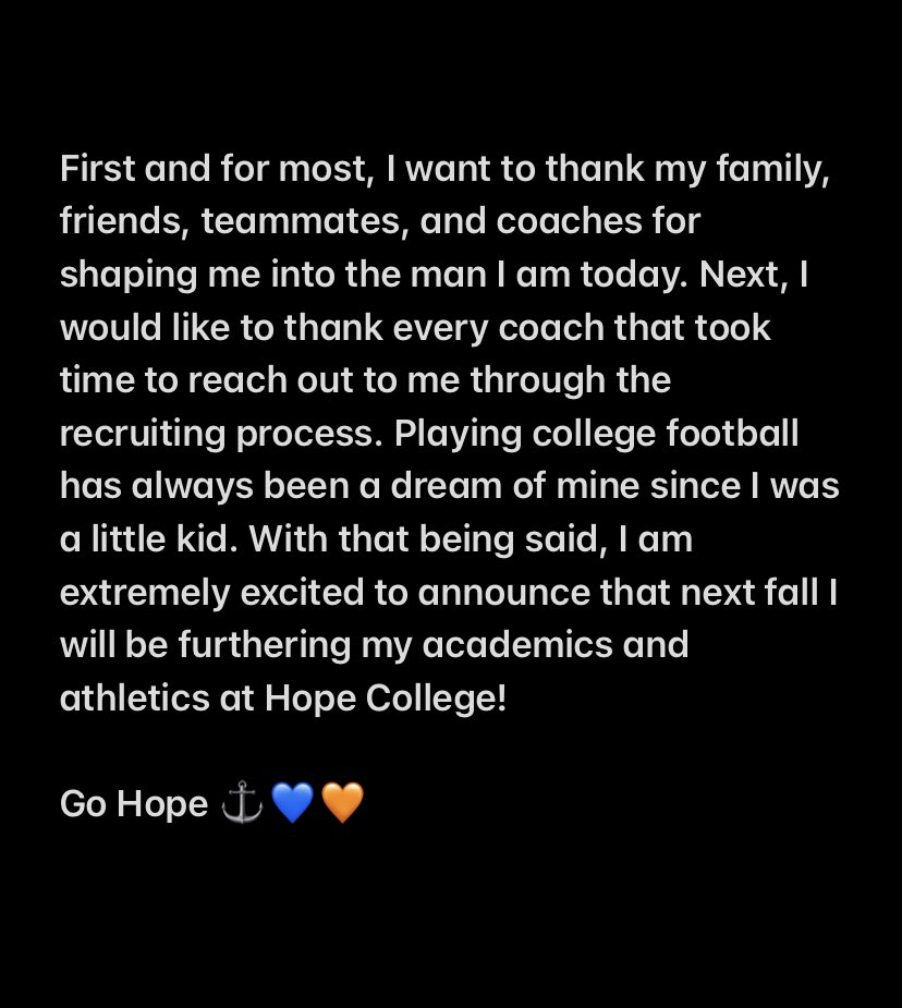 Next Chapter… Go Hope! ⚓️💙🧡 <a href="/PStuursm/">Peter Stuursma</a> <a href="/CoachHawken/">Andrew Hawken</a>
