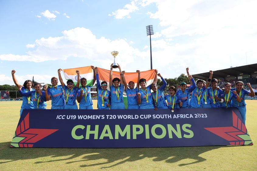 sharanpaspool18's tweet photo. Congratulations to  U19  women's team winning the T20 world cup
#u19WomensT20WorldCup
#ICCU19WorldCup
@mallikaravind https://t.co/5ltlOYFN4N
