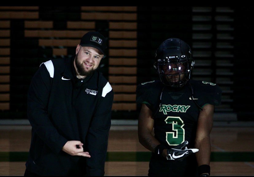 Salter26_'s tweet image. After a great visit I’m excited to announce my commitment to Rocky Mountain College #committed #gobattlinbears @Coach_Stutz @CoachHafner @JavonWashington @OcalaPreps @VanguardFB @edwinfarmer1974