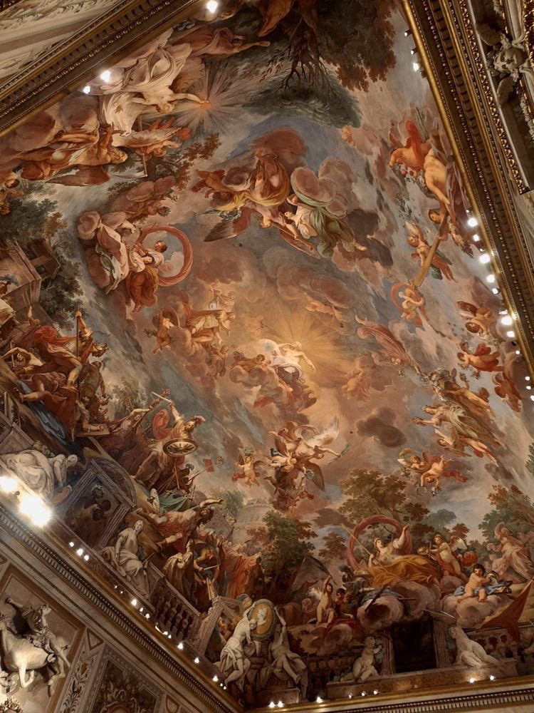 Eyesofgod__'s tweet image. The ceiling of a room in Galleria Borghese  in Rome