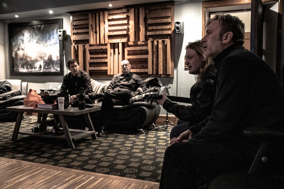 TheGSJOfficial's tweet photo. #tbt to this past weekend and one weekend closer to #newmusic from @thegsjofficial!

we tracked some percussion over the weekend. what did you do over the weekend?

.
.
#thegrandstandjockeys #thegsj #instudio https://t.co/jV251dUDXh