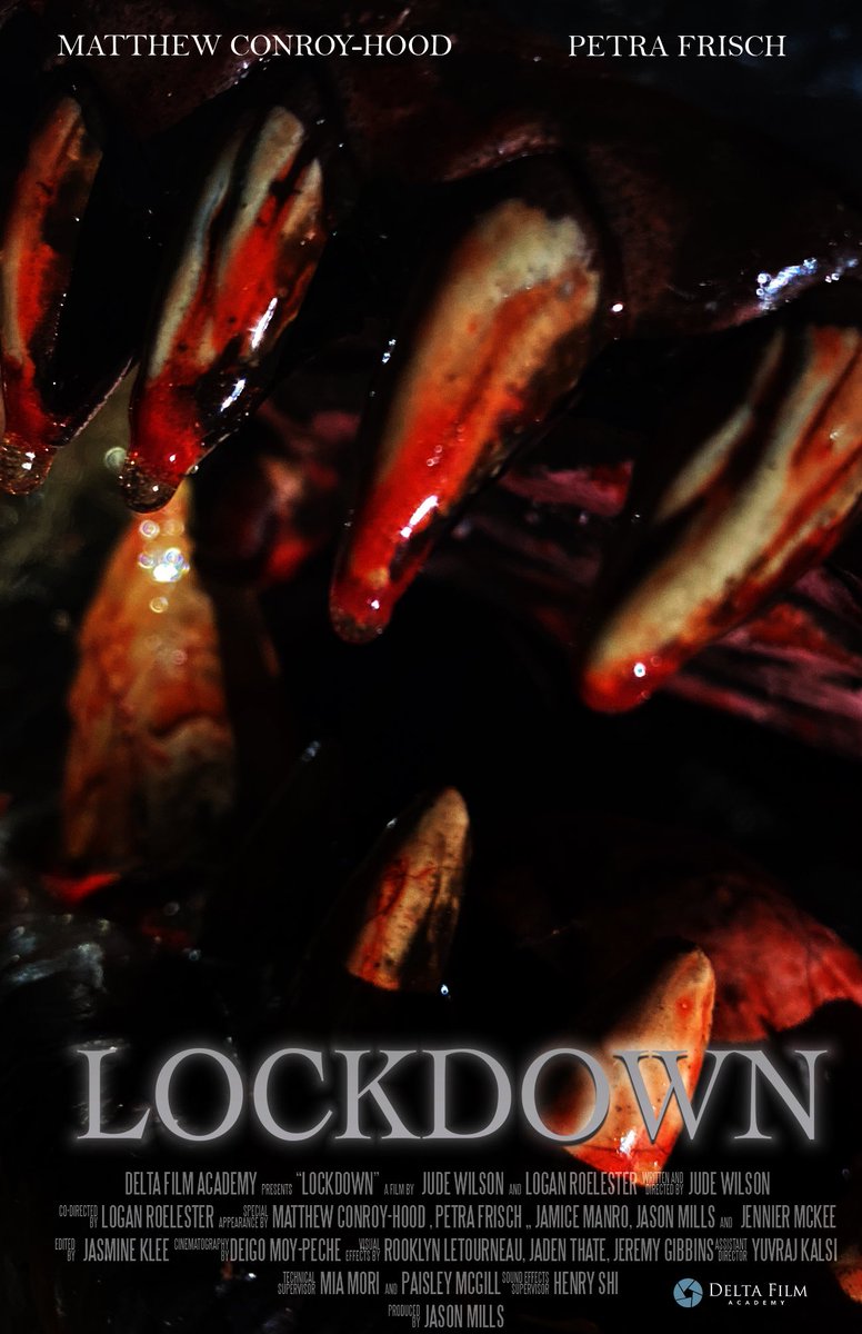 The countdown is on to our showcase gala! This Wednesday February 1st at The Genesis Theatre, doors open at 6pm with the show starting at 6:30pm. Admission is free. Check out our student films from this year including Lockdown, a psychological thriller! <a href="/DeltaFilmAcad/">Delta Film Academy</a> <a href="/deltasd37/">DeltaSchoolDistrict</a>