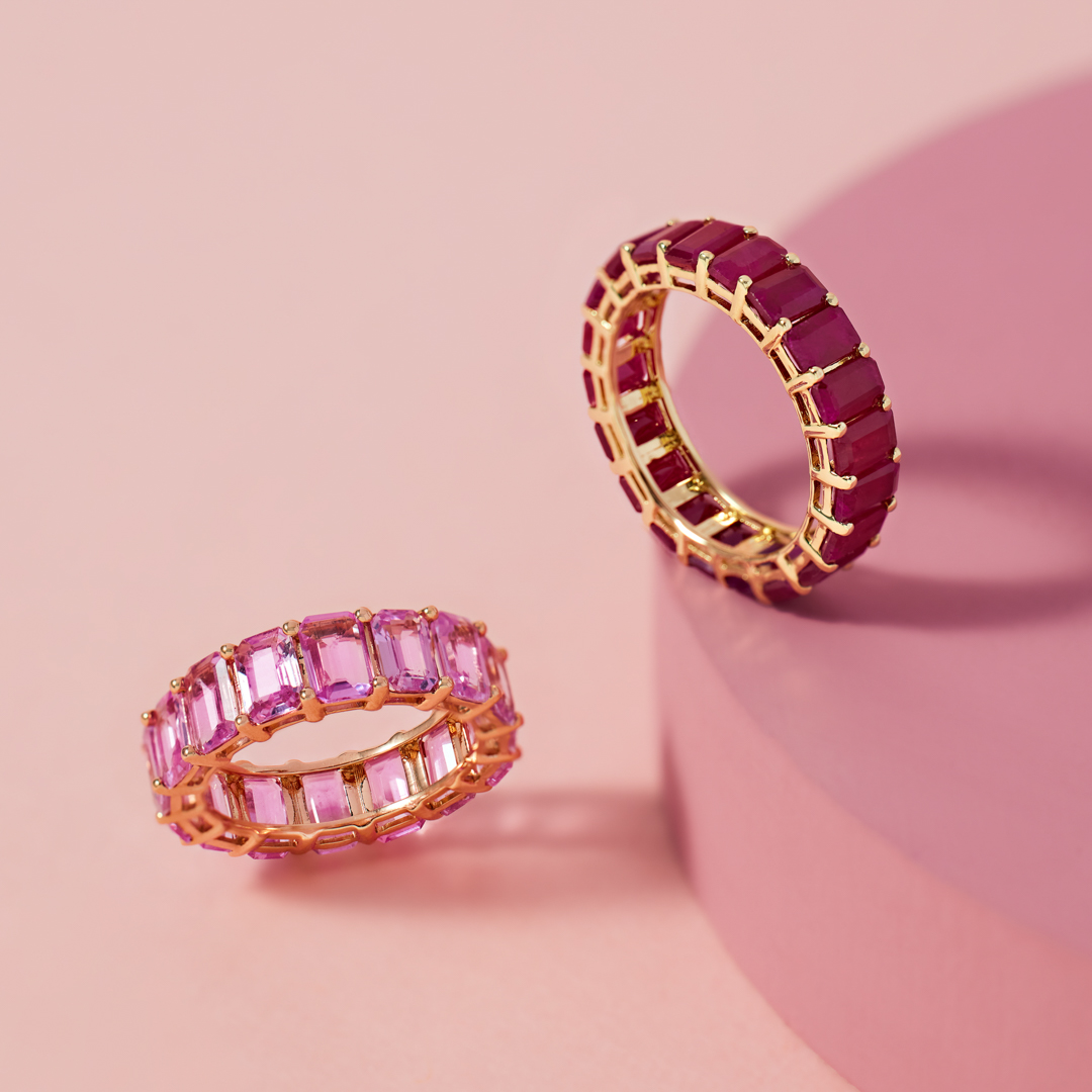 ❤️ or 💖? 
Discover even more styles & colors from Diamond Insights: bit.ly/4094Tu5

#Jedora #DiamondInsights #PinkSaphirre #Ruby #ValentinesDay #VdayJewelry
