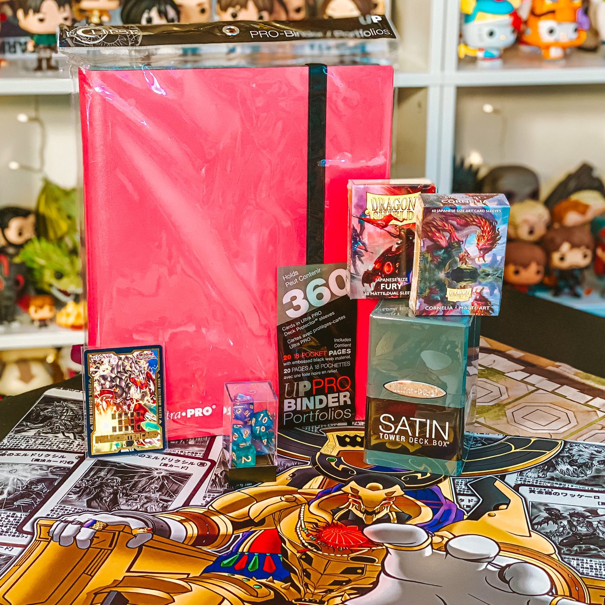 Birthday bundle GIVEAWAY! 🥳

ITS MY BIRTHDAY! 🎂 I’d like to provide a starter kit for a duelist, so pls enter only if you genuinely NEED these ❤️

Includes: deck box, binder, Eldlich mat, 2 packs of sleeves, dice &amp; fc!

➡️LIKE | FOLLOW | RT

Winner chosen FEB. 6th! (Worldwide!)