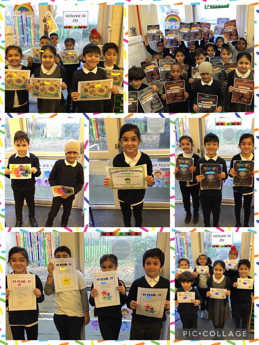 Miss_SParton's tweet photo. 🌟 Superstars in 2SP last week - FIDES winners, DOJO champions, spelling stars, 99 club achievers, times tables masters and our favourite - numbots! 🌟 @VicParkAcademy #seizesuccess https://t.co/ep9llqptLl