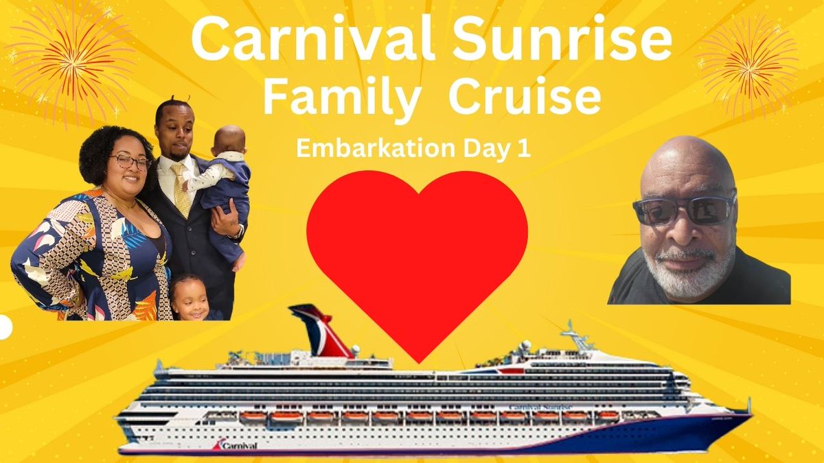 Warmstrong274's tweet photo. Come and watch our embarkation day of our family cruise on youtube!
https://t.co/z3YykR4NP2 https://t.co/RGlbnoHgVw