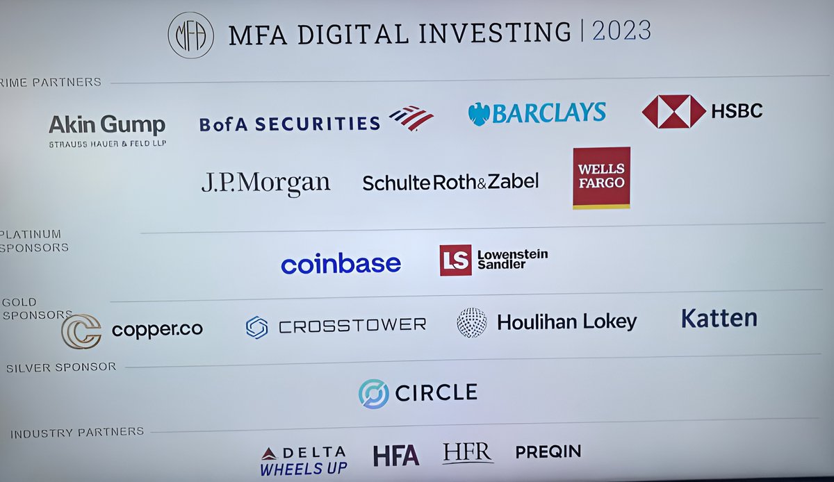 #CrossTower proudly represents the #crypto industry, along with its peers. Let's #RebuildRight together.

<a href="/MFAupdates/">MFA</a>  
#MFADigitalInvesting2023