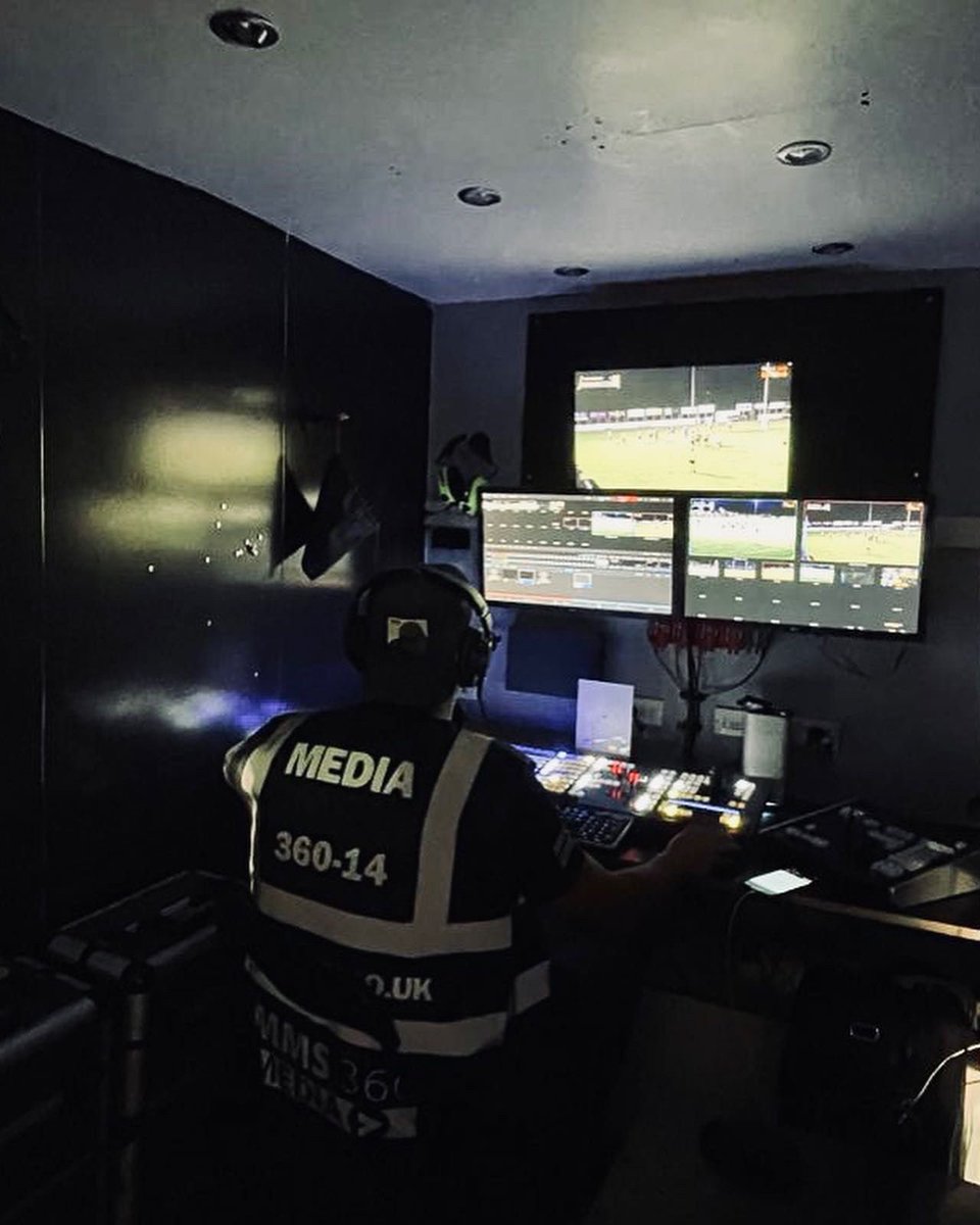 Behind the live stream at Canterbury Rugby Club with our beloved #tricaster #newtek #livestreaming <a href="/cantrugby/">Canterbury RFC</a> @canterburyrugbyclub