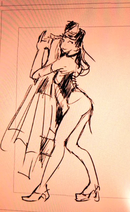 #gesturedrawing #ジェスドロ こそこそ頑張ってます まだコツが掴めない部分ありますが、とにかく楽しいぞ( ^∀^) 