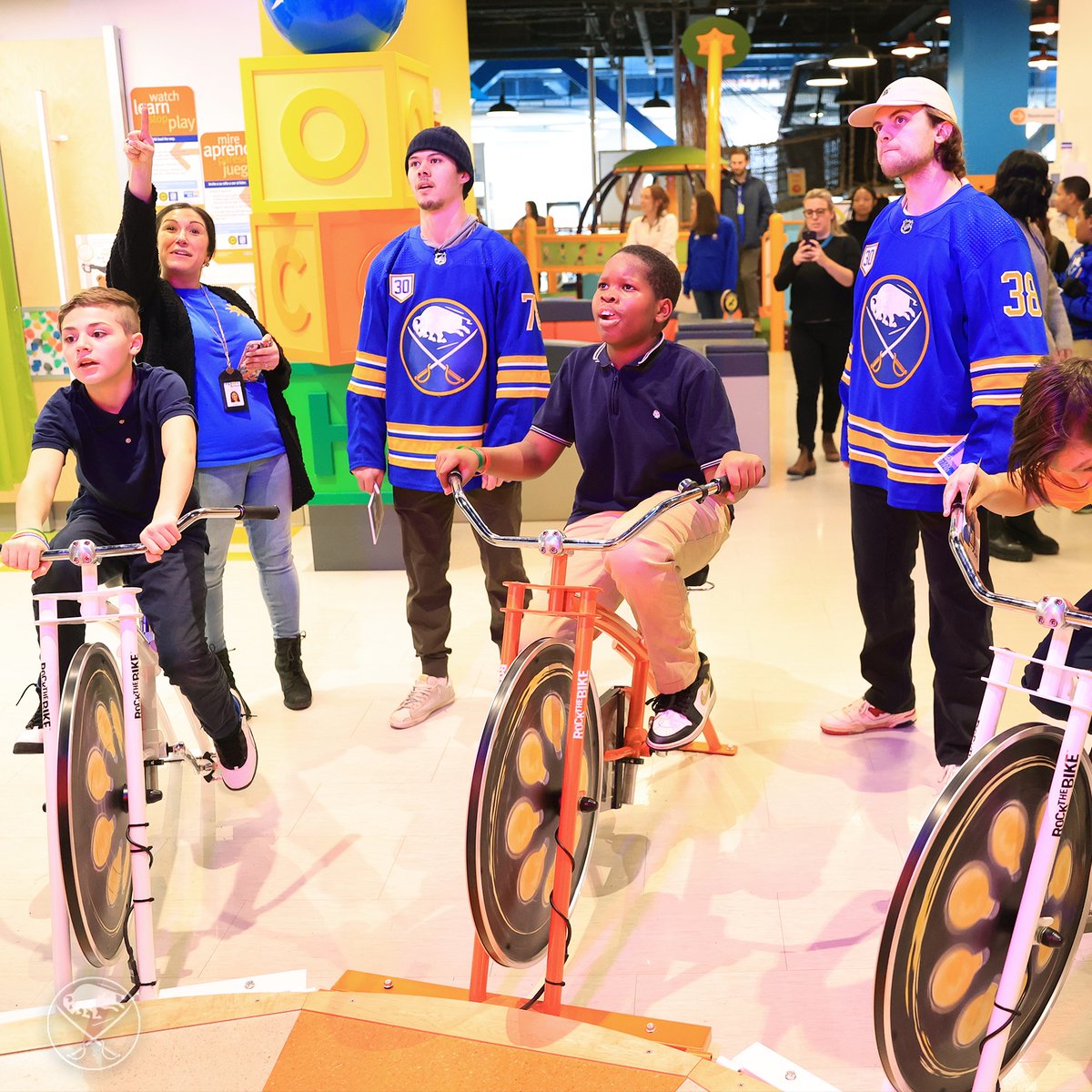 Owen Power, Jacob Bryson, and Kale Clague got to hang out with our friends from the Stanley G. Falk School at Explore &amp; More today!