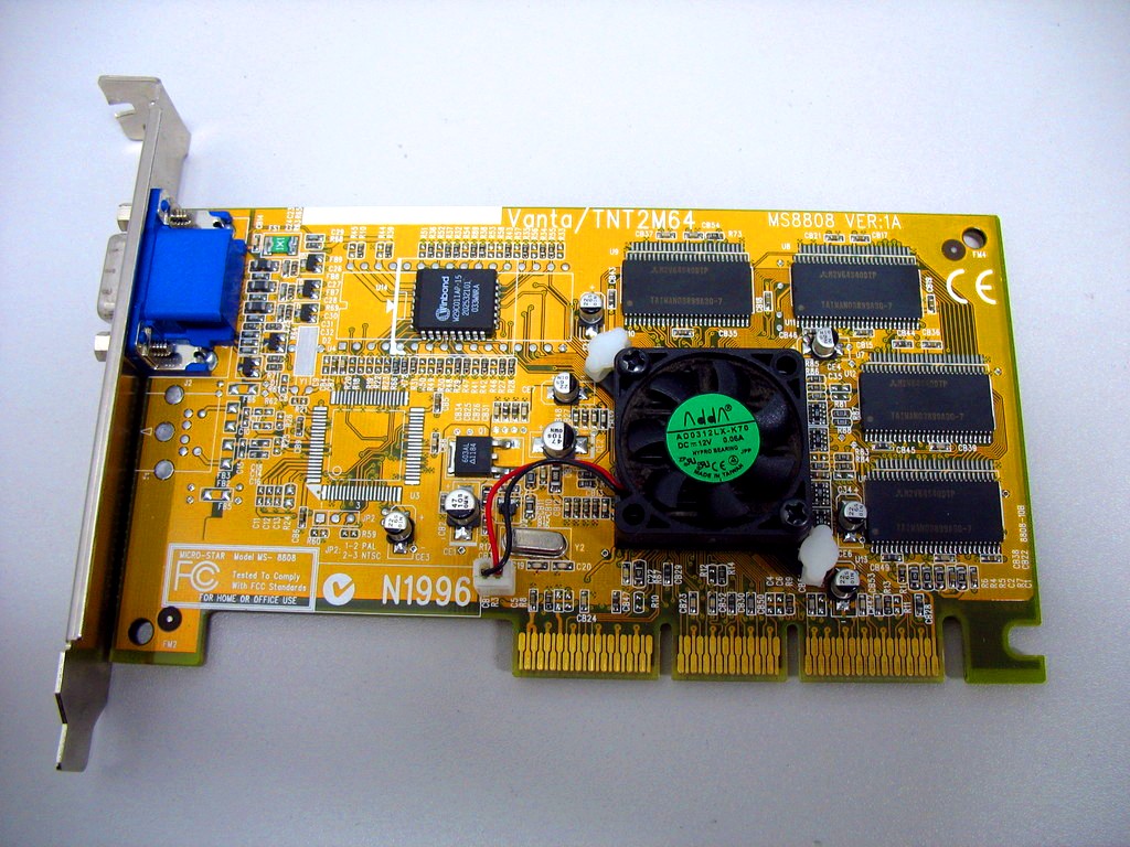 Spindizzy3011's tweet photo. @BonjwaDE @OverwatchDE @NVIDIAGeForceDE #NVIDIAOverwatch2 Meine erste GPU war eine RIVA TNT2 im Jahr 1999. Half-Life lief einfach fantastisch darauf! 😍 https://t.co/mflCv5TY2x