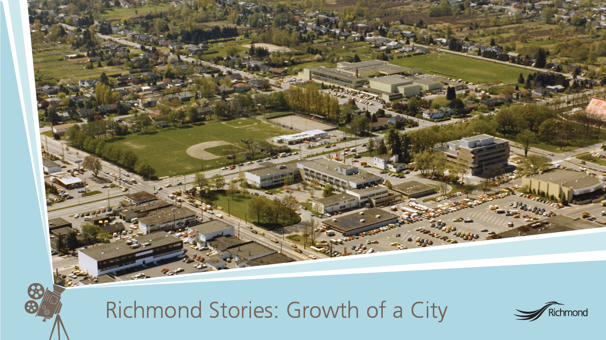 We're launching #RichmondBC Stories - a collection of 10 videos that tell some of the city’s most fascinating stories. 

The first video, Growth of a City, is a fast-paced exploration of Richmond’s meteoric growth since its incorporation in 1879. 👀Watch: youtu.be/ZsxAONXLLUo