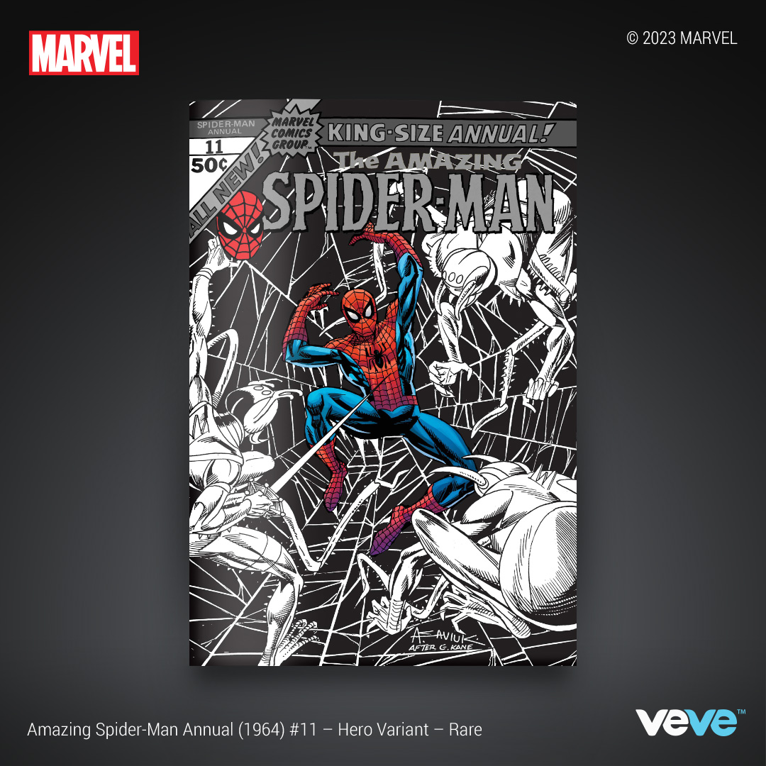 VeVe  Digital Collectibles on X: The first Marvel work of superstar  artist John Romita Jr.! @Marvel's Amazing Spider-Man Annual (1964) #11  features VeVe-Exclusive Rare & Ultra Rare covers by Alex Saviuk.