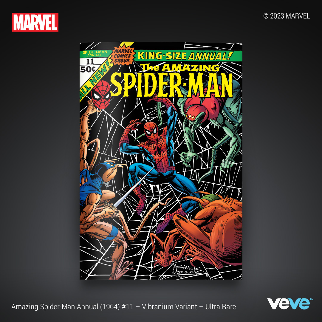 VeVe  Digital Collectibles on X: The first Marvel work of superstar  artist John Romita Jr.! @Marvel's Amazing Spider-Man Annual (1964) #11  features VeVe-Exclusive Rare & Ultra Rare covers by Alex Saviuk.