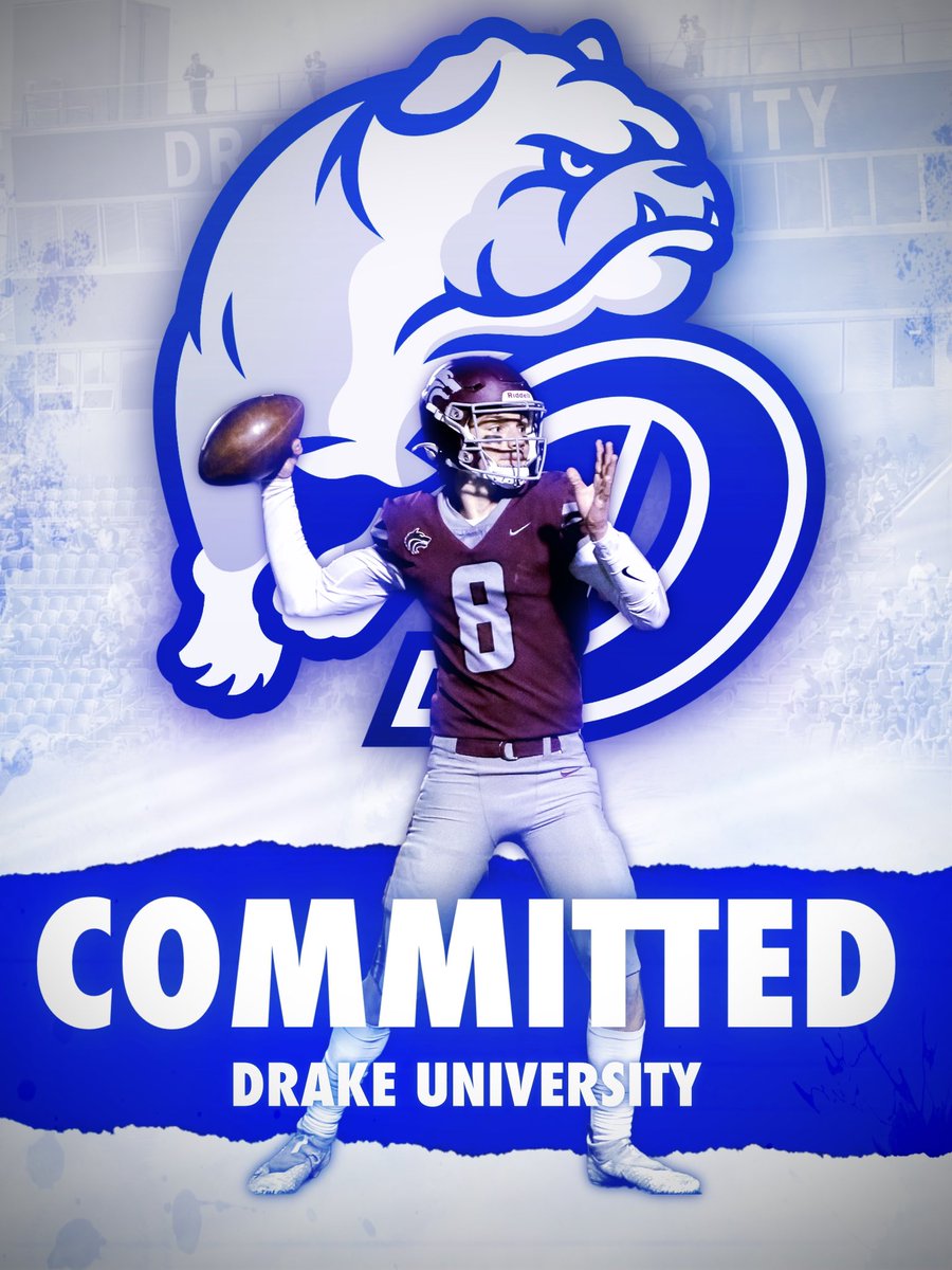 COMMITTED🔵⚪️ <a href="/DrakeBulldogsFB/">Drake Football</a> <a href="/tstepsis/">Todd Stepsis</a> <a href="/coachconrad41/">Coach Conrad Hamilton</a>