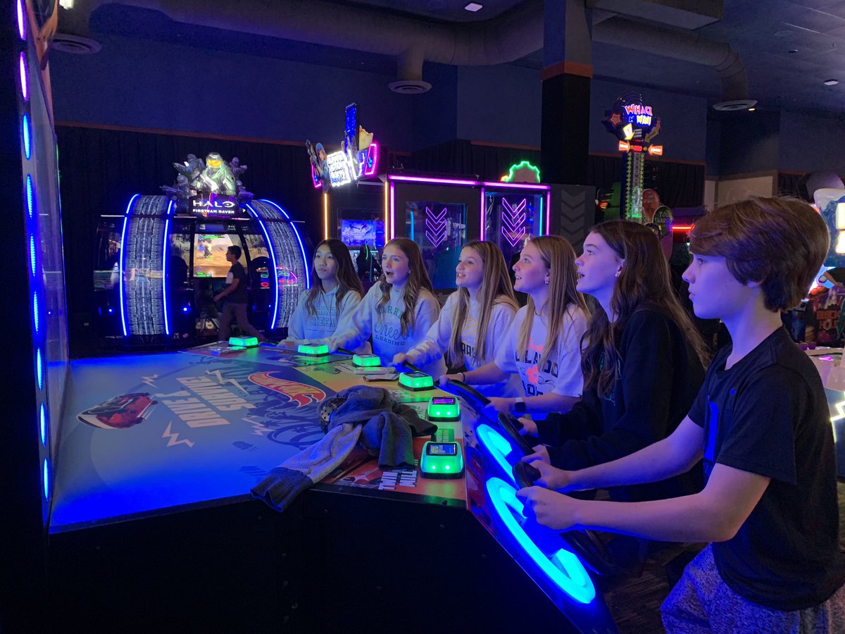 StaceyCharbel's tweet photo. Showing off their musical talents in the AM.  Putting their gaming skills to the test in the PM. @KarrerMS https://t.co/VN3ReLq1xj